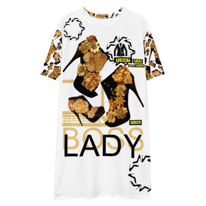 T-shirt dress Calani 'Boss Lady O'