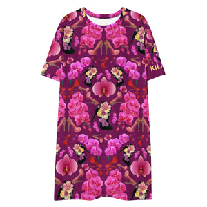 T-shirt dress 'Orchidee'