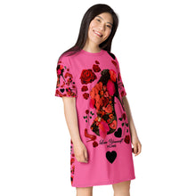 Load image into Gallery viewer, T-shirt dress &#39;Deep Love&#39;
