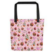 Load image into Gallery viewer, Tote bag &#39;Pink Christmas&#39;
