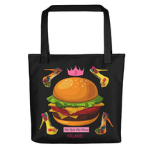 Load image into Gallery viewer, Tote bag Hamburger &#39;Pop Princess&#39;
