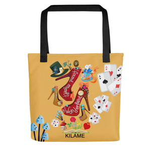Tote bag 'Down the rabbit hole'