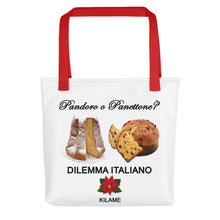Load image into Gallery viewer, Tote bag &#39;Pandoro o Panettone&#39;

