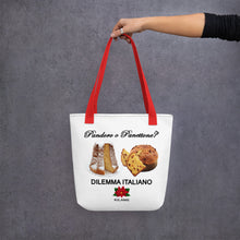 Load image into Gallery viewer, Tote bag &#39;Pandoro o Panettone&#39;

