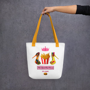 Tote bag Fries 'Pop Princess'