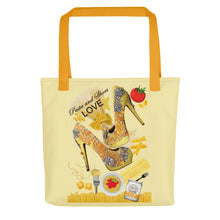 Load image into Gallery viewer, Tote bag &#39;Pasta and shoes&#39;
