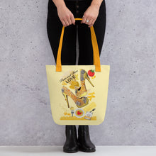 Load image into Gallery viewer, Tote bag &#39;Pasta and shoes&#39;
