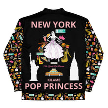 Load image into Gallery viewer, Bomber Jacket &#39;Pop Princess Time Square&#39;
