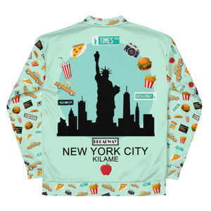 Unisex Bomber Jacket Jack 'Time Square NYC'