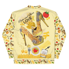 Load image into Gallery viewer, Bomber Jacket &#39;Pasta and shoes&#39;
