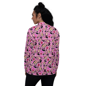 Bomber Jacket 'Garden of passion'