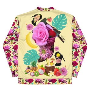 Bomber Jacket 'Jungle flower'