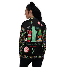Load image into Gallery viewer, Bomber Jacket &#39;Christmas in New York&#39;
