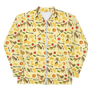 Bomber Jacket 'Pasta and shoes'