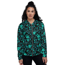 Load image into Gallery viewer, Bomber Jacket &#39;Rose verdi&#39;
