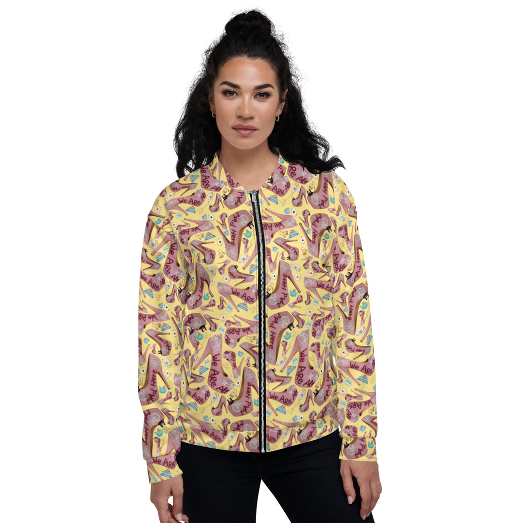 Bomber Jacket 'All mad here'