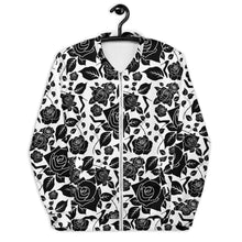 Load image into Gallery viewer, Bomber Jacket &#39;Black Roses&#39;
