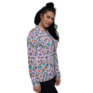 Unisex Bomber Jacket 'Viva la vida'