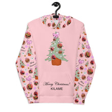 Load image into Gallery viewer, Hoodie &#39;Pink Christmas&#39;

