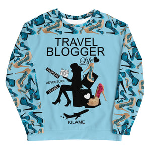 Sweatshirt 'Travel Blogger Girl'