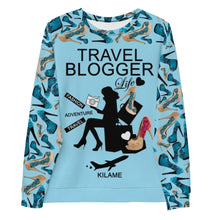 Load image into Gallery viewer, Sweatshirt &#39;Travel Blogger Girl&#39;
