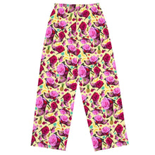 Load image into Gallery viewer, Unisex wide-leg pants &#39;Jungle Flower&#39;
