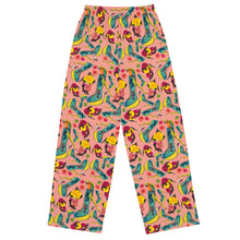 Load image into Gallery viewer, Unisex wide-leg pants &#39;Tropical Vibe&#39;
