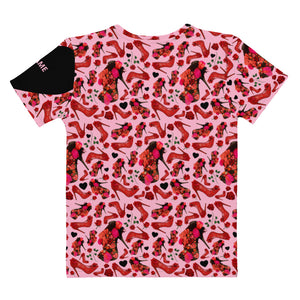 Women's T-shirt 'Heart love'