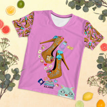 Load image into Gallery viewer, Women&#39;s T-shirt Dini &#39;Eat me drink me&#39;
