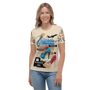 Women's T-shirt Like 'Travel Blogger'