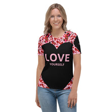 Load image into Gallery viewer, Women&#39;s T-shirt &#39;Heart love&#39;
