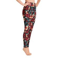 Load image into Gallery viewer, Leggings &#39;Black Red&#39;
