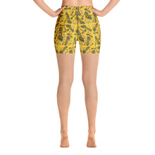 Load image into Gallery viewer, Yoga Shorts &#39;Yellow cab&#39;
