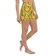 Load image into Gallery viewer, Yoga Shorts &#39;Yellow cab&#39;
