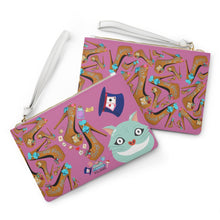 Load image into Gallery viewer, Clutch Bag &#39;Eat me drink me&#39;
