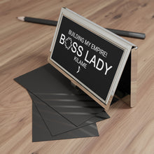 Load image into Gallery viewer, Business Card Holder &#39;Boss Lady&#39;
