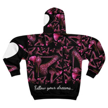Load image into Gallery viewer, Zip Hoodie Taf &#39;Follow your dreams&#39;
