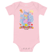 Load image into Gallery viewer, Baby body short sleeve one piece &#39;Viola Mermaid&#39;
