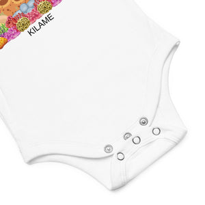 Baby body short sleeve one piece 'Baby Ocean'