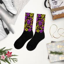 Load image into Gallery viewer, Socks &#39;Purple Gold&#39;
