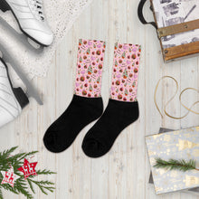 Load image into Gallery viewer, Socks &#39;Pink Christmas&#39;
