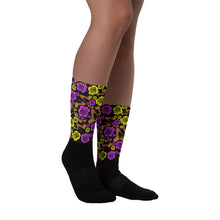 Load image into Gallery viewer, Socks &#39;Purple Gold&#39;

