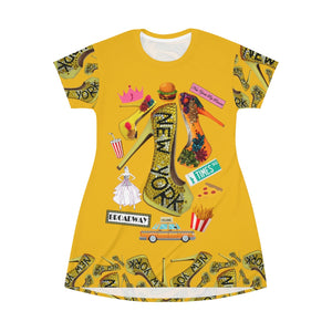 T-Shirt Dress 'Fantasy show' melapa T-Shirt Dress 'Fantasy show' melapa