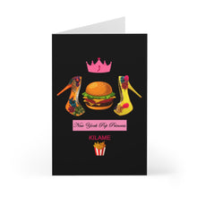 Load image into Gallery viewer, Greeting Cards (7 pcs) Hamburger &#39;Pop Princess&#39;

