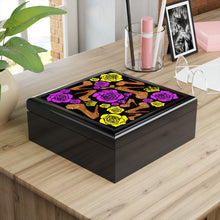 Load image into Gallery viewer, Jewelry Box &#39;Purple Gold&#39;
