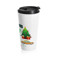 Load image into Gallery viewer, Stainless Steel Travel Mug &#39;Christmas in New York&#39;
