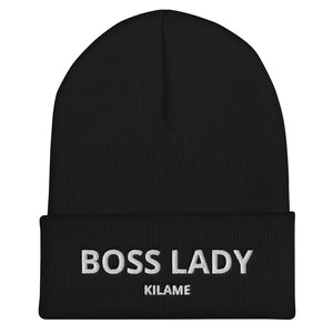 Cuffed Beanie 'Boss lady'
