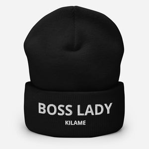 Cuffed Beanie 'Boss lady'