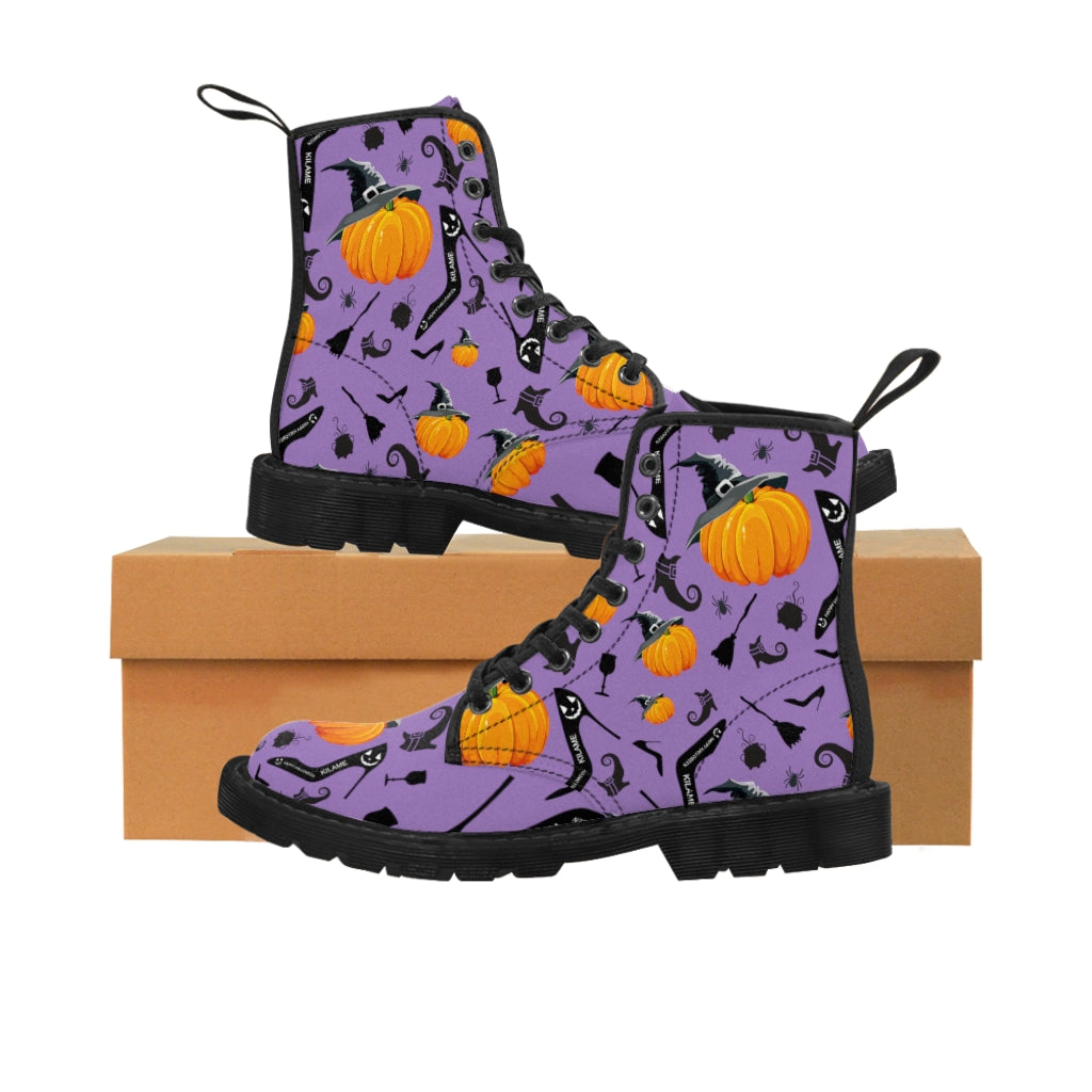 Women's Canvas Boots 'Witch'
