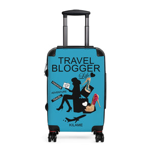 Suitcases 'Travel Blogger Girl'